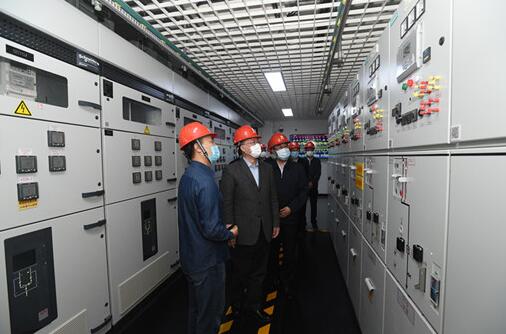 毛偉明董事長、辛保安總經(jīng)理赴國網(wǎng)北京電力督導(dǎo)檢查全國兩會供電保障工作