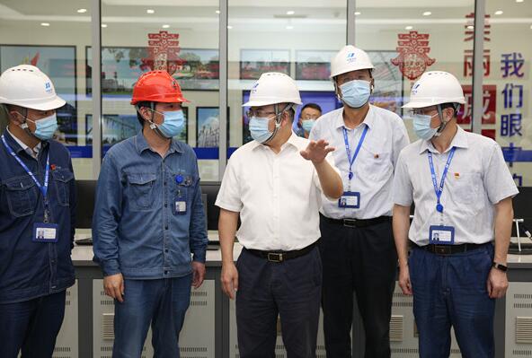 華電集團公司董事、總經理、黨組副書記葉向東到江蘇區(qū)域企業(yè)調研