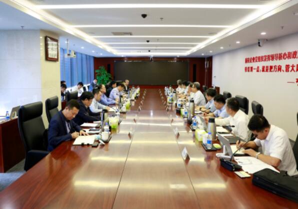 錢智民會見鞍鋼集團(tuán)董事長、黨委書記譚成旭