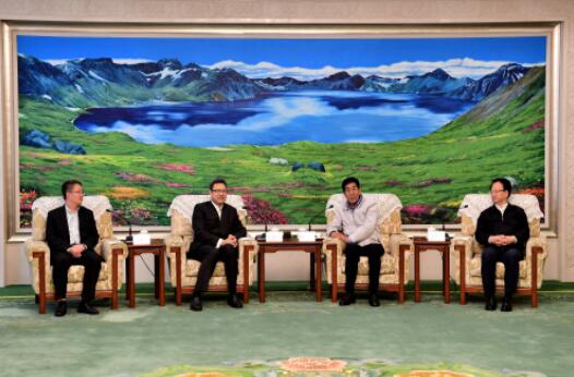錢智民拜會吉林省委書記巴音朝魯、省長景俊海并調(diào)研吉電股份
