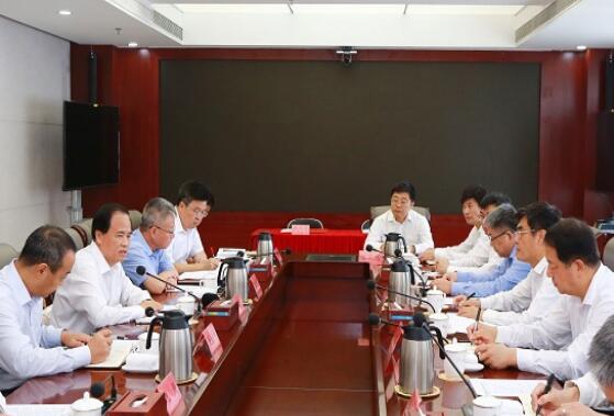 舒印彪拜會海南省委書記劉賜貴、省長沈曉明