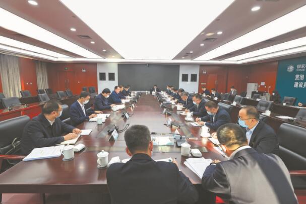 毛偉明董事長、辛保安總經(jīng)理赴國網(wǎng)新疆電力調(diào)研