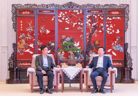 中國能建總經(jīng)理、黨委副書記孫洪水拜訪揚州鎮(zhèn)江主要領導