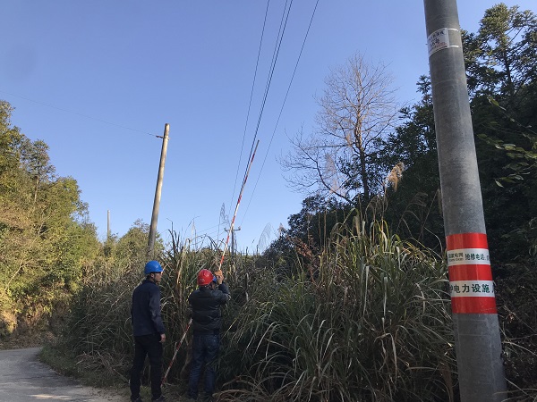 國網(wǎng)南豐縣供電公司：為電桿穿上“防撞衣”，確保交通安全