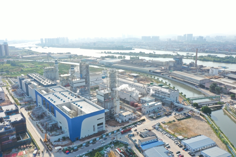 東莞中堂燃氣熱電聯(lián)產(chǎn)二期工程2號機組汽機、燃機并網(wǎng)發(fā)電
