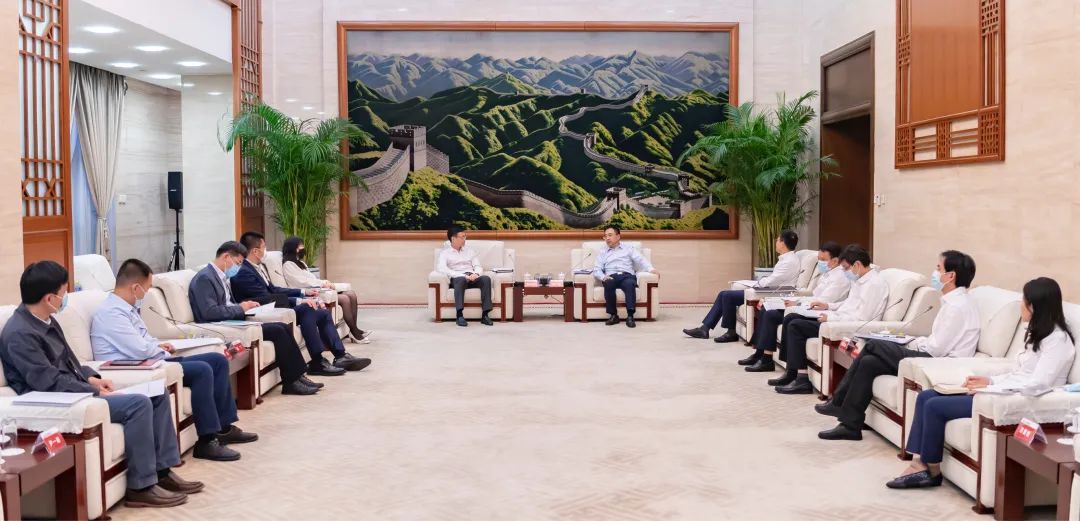鄒磊會(huì)見北京市西城區(qū)委副書記、代區(qū)長劉東偉