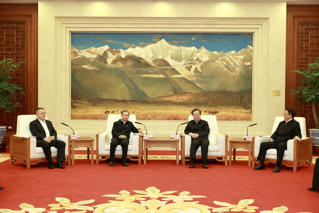 華電集團(tuán)董事長(zhǎng)江毅、總經(jīng)理葉向東拜會(huì)云南省委書記王寧、省長(zhǎng)王予波