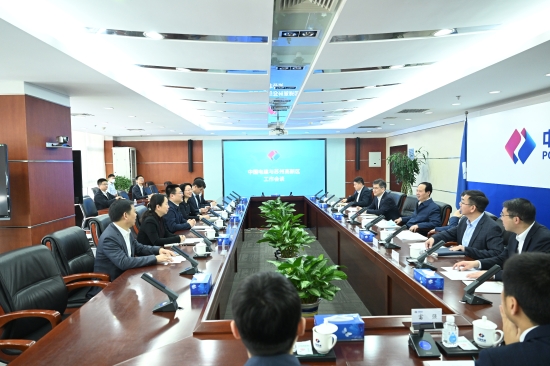 中國電建黨委書記、董事長丁焰章會見蘇州高新區(qū)黨工委書記毛偉