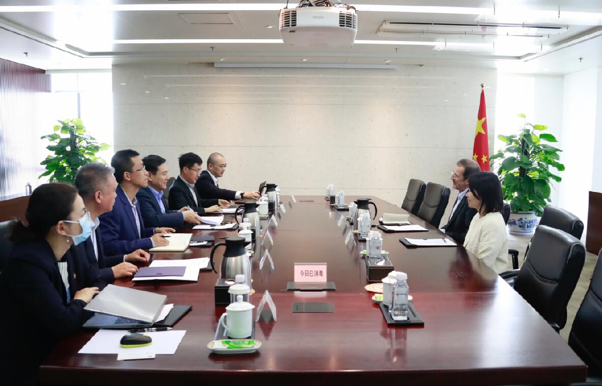 國家電投黨組成員、副總經(jīng)理陳海斌會見國際鋁業(yè)協(xié)會秘書長邁爾斯·珀瑟