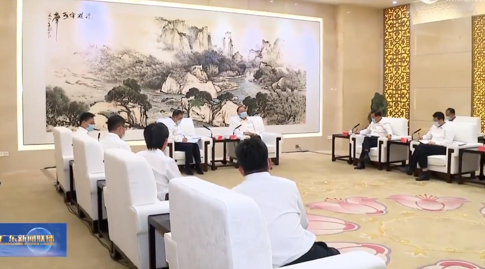 大唐集團(tuán)黨組書記、董事長(zhǎng)鄒磊拜會(huì)廣東省委書記黃坤明、省長(zhǎng)王偉中