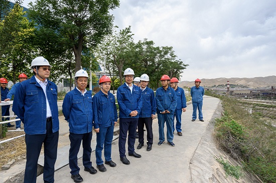 華能集團總經(jīng)理、黨組副書記鄧建玲到蘭州熱電公司調(diào)研