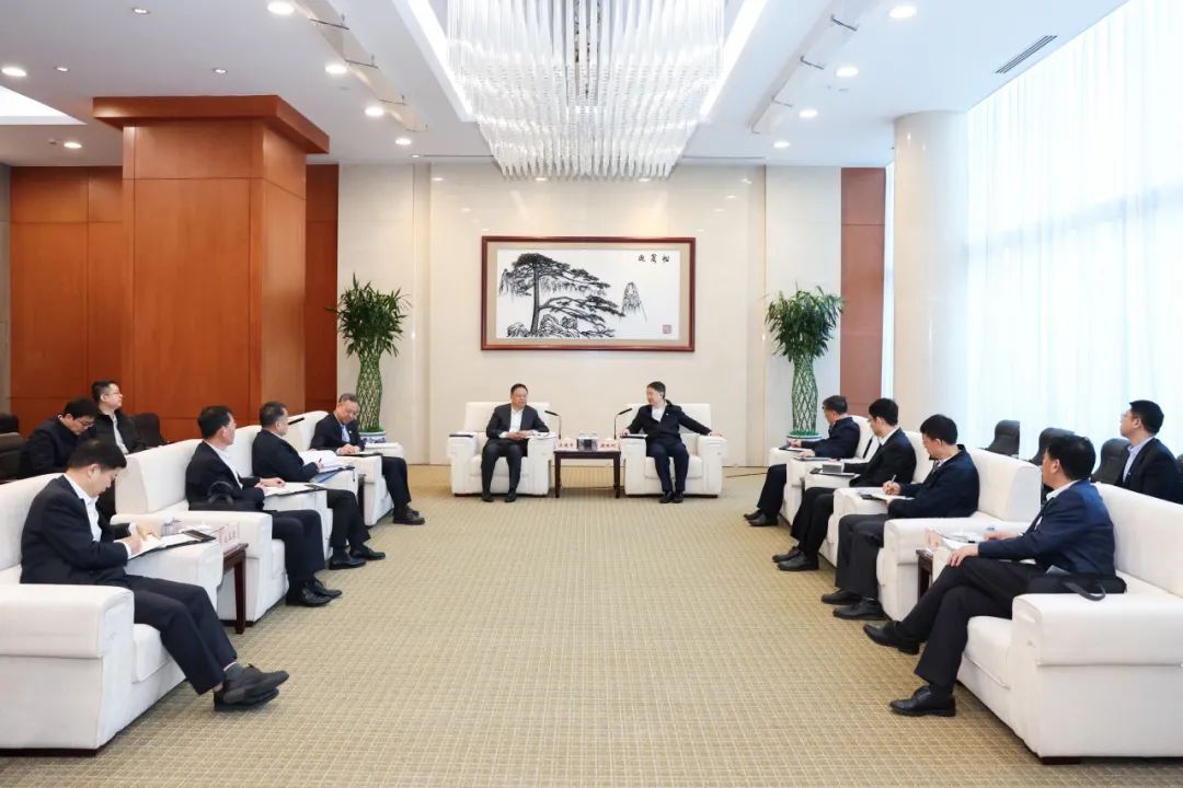 華能集團黨組書記、董事長溫樞剛會見中國鐵建黨委書記、董事長汪建平