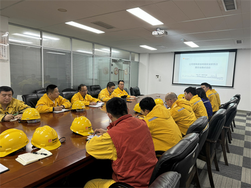 華潤電力南京公司黨委委員、副總經(jīng)理陳超虎參加一期戊值安全聯(lián)系日暨安全蹲點(diǎn)活動(dòng)