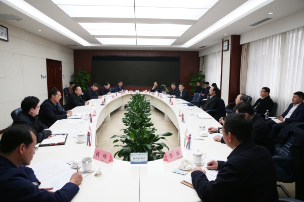 中國(guó)電建黨委書記、董事長(zhǎng)丁焰章拜會(huì)水利部黨組書記、部長(zhǎng)李國(guó)英