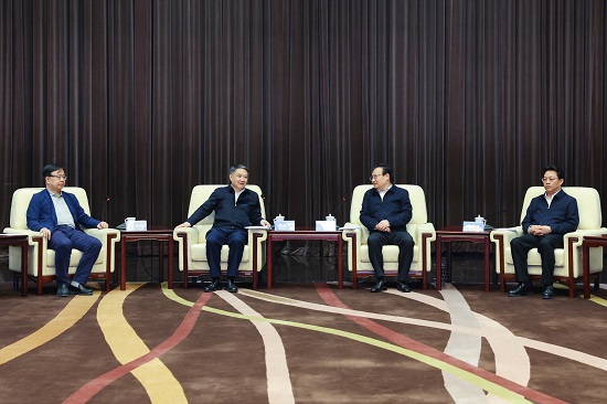 華能集團董事長溫樞剛、總經(jīng)理鄧建玲會見寧夏回族自治區(qū)黨委書記梁言順主席張雨浦