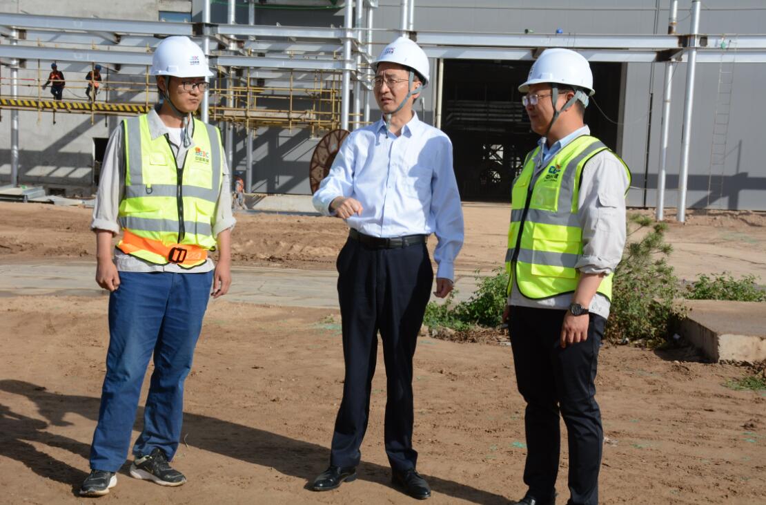 中國能建建筑集團(tuán)黨委委員、副總經(jīng)理汪公河到