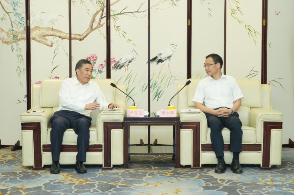 中國(guó)能建黨委書記、董事長(zhǎng)宋海良與福建省委常