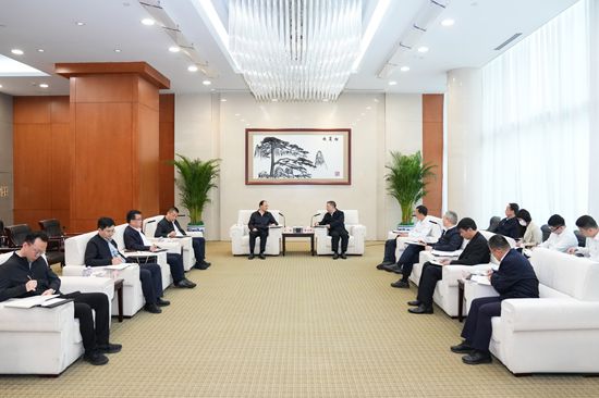 華能集團總經理、黨組副書記張文峰會見甘肅省副省長王鈞