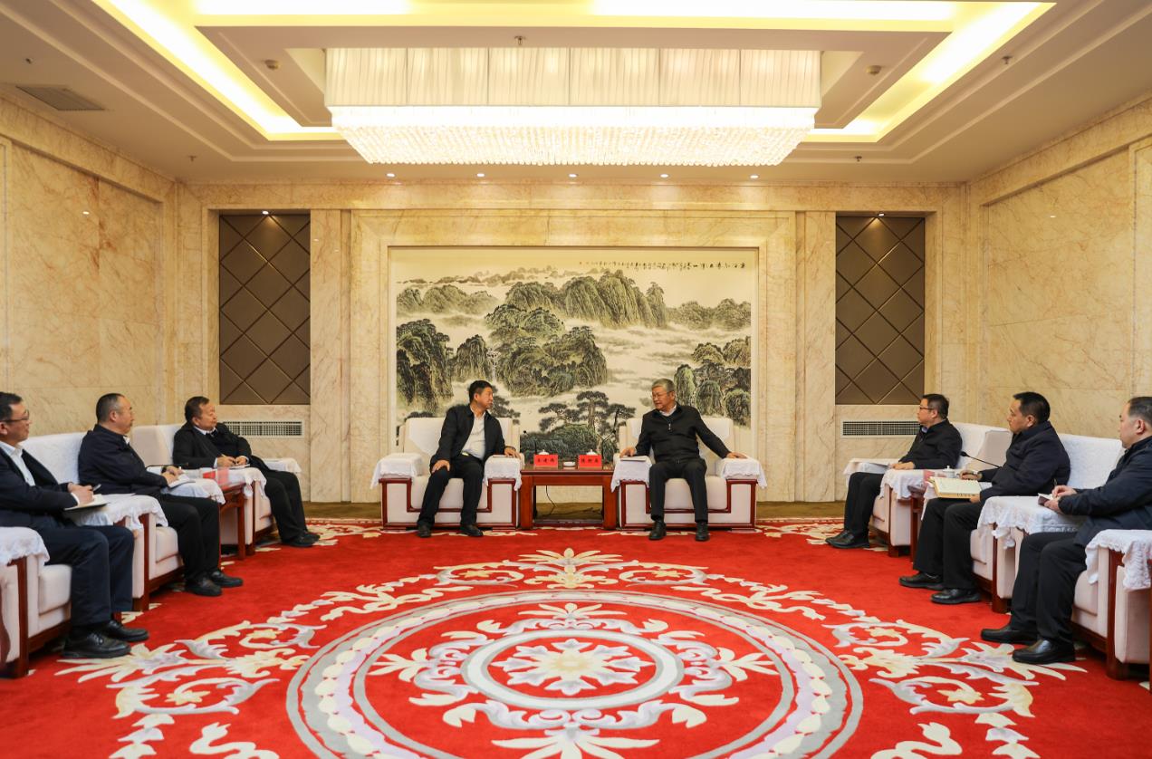 大唐甘肅公司黨委書記、董事長(zhǎng)王建偉拜會(huì)隴南市委書記張柯兵、市長(zhǎng)劉永革