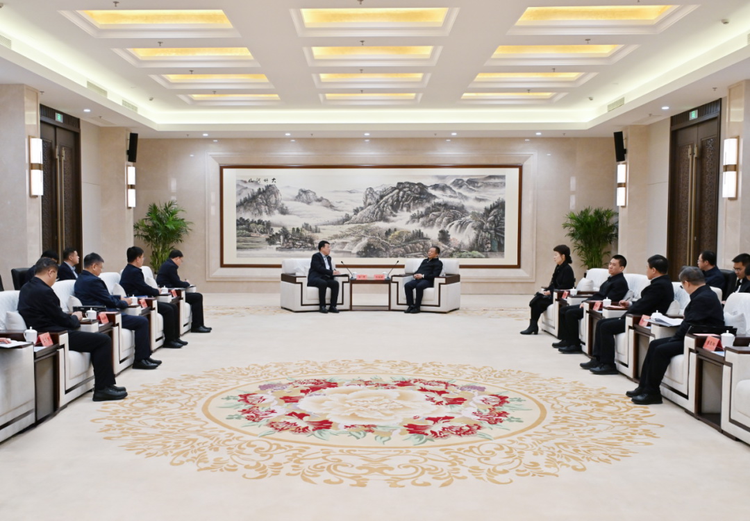大唐集團(tuán)董事長呂軍、總經(jīng)理張傳江拜會內(nèi)蒙古自治區(qū)黨委書記孫紹騁政府主席王莉霞