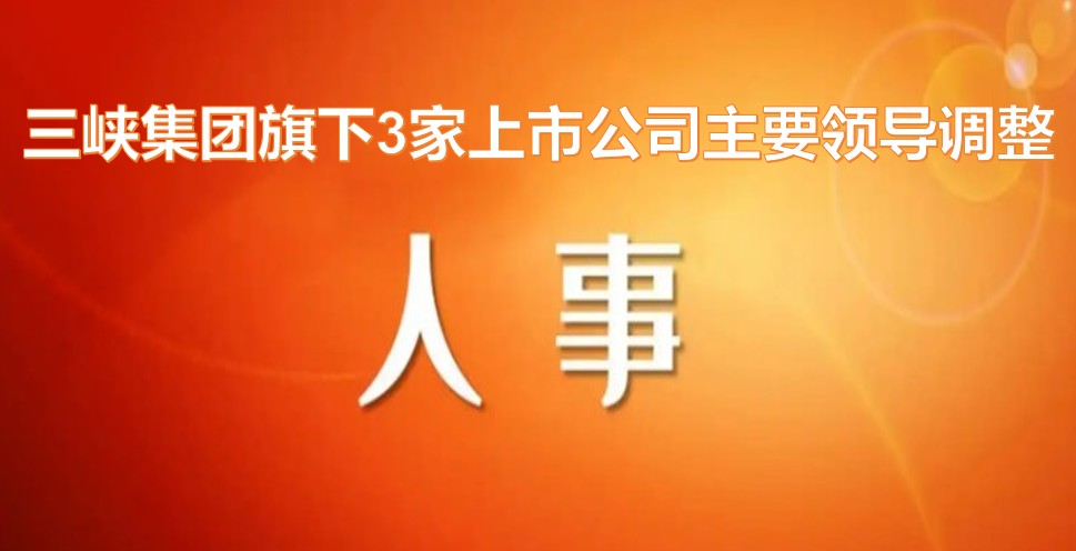 電力央企密集調(diào)整旗下上市公司領(lǐng)導(dǎo)層！